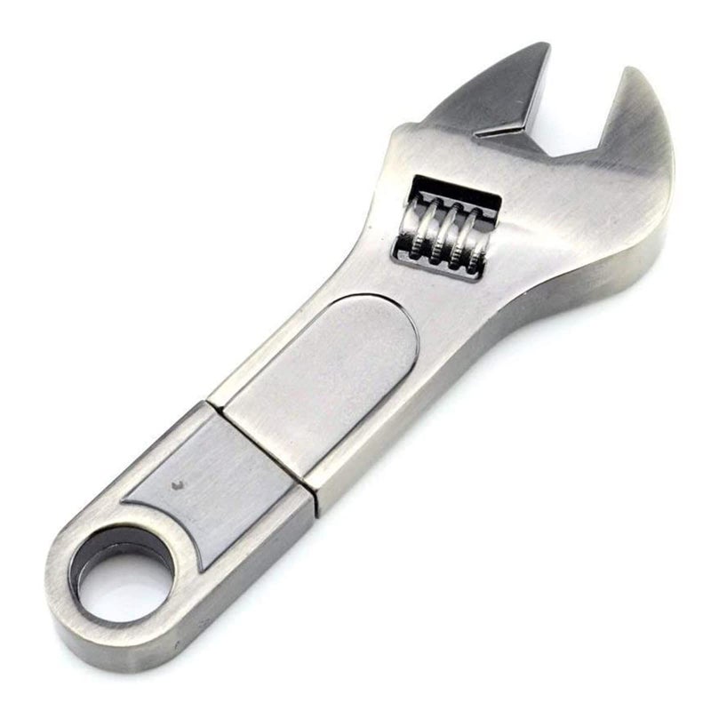 AreTop Novelty Flash Drive 32GB, USB2.0 Miniature Spanner Shape Cute USB Flash Drive Thumb Drives Cool Memory Stick Pen Drive Gift for Collegue Students Kids Children Employees Present - Image 1